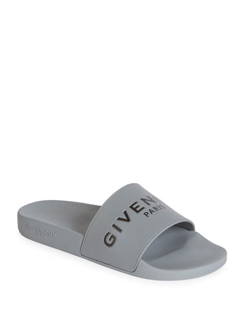 givenchy slides mens grey|Givenchy pink slides.